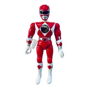 VTG 1994 Bandai Power Rangers Red Ranger Karate Kick Action Figure 8”